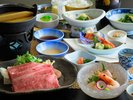 【美食少量<小町会席>】良いものを少しずつ!米沢牛をさっぱりしゃぶしゃぶで。