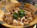松茸会席 食事(イメージ)