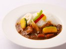 ◆朝食|カレー(二條泉温泉蒸し野菜はお好みでトッピング)