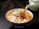◆夕食(和会席)|和風出汁で愉しむだし茶漬け(刺身アレンジ)