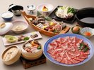 ◆夕食(和会席)|豊後牛すき焼き×旬の地魚を堪能