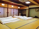 ◆和室ワイド|就寝時の客室イメージ