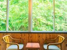 川側の部屋からの夜景