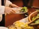 朝、安曇野の新鮮なお野菜を身体に取り入れる