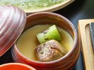 蒸物「フォアグラ茶碗蒸し」