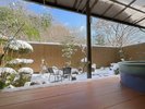 ■【雪景色】露天風呂