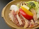 阿波尾鶏陶板焼き