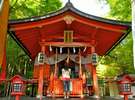 九頭竜神社。実は縁結びの神様としても有名です。