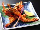 【追加料理】『伊勢海老鬼殻焼き』7,700円(税込)〜、事前予約制