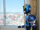 天気の良い日は鳥海山がキレイに見えます。