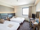 ■ツインルーム(別館):16u・110cm×195p×2(シモンズ社製)のベッドをご用意。