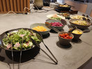 ■【伊右衛門カフェ】1F(朝食会場):広々とした明るい店内で、ゆっくりとお食事をお楽しみ下さい。