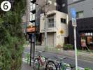 【新富町6】お疲れ様でした 当館が右手に見えて参ります