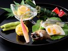 夏らしさを感じる涼しげな前菜