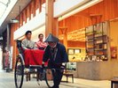 道後の人力車