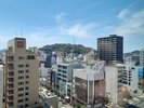 松山城側の景色です。