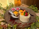 バースデー仕様デザートプレート