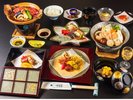 秋の月替わり会席料理一例