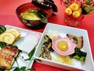 年末年始特別プランのご朝食にはミニおせちとお雑煮つき