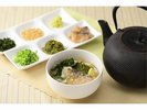 朝食漁師茶漬け