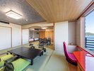 南館デラックス和洋室(一例)禁煙室※お部屋により間取りや景観が異なります。