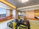 南館露天風呂付和洋室(一例)禁煙室※お部屋により間取りや景観が異なります。