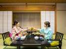 お部屋食イメージ(嬉春亭和室)