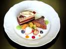 特典:自家製チョコレートケーキ(イメージ)