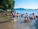 魚のつかみどり大会 7/27〜8/16泊(翌日開催・有料)海に入ってお魚を素手でつかまえる、楽しい体験です。