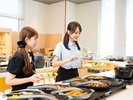朝食ビュッフェ