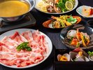 <もみじ橋会席 全7品>五感で愉しむ広島県産のもみじ豚を塩鍋で。