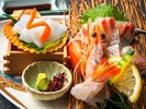 <雌橋会席 全9品>上質な旨みを一品づつ山陰沖直送の鮮魚お造り盛り合わせ