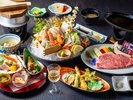 <桜橋会席 全11品>料理重視派に贈る。神石牛にお造り大皿など伝統と美食が織りなす逸品