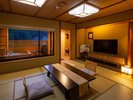 源泉温泉テラス露天風呂付き和室『栞(しおり)』