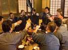 囲炉裏を囲んで乾杯!楽しい福地温泉「あつ鍋」イベント(2021年は中止)