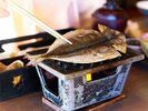 【朝食】焼きたての干物は身がふっくらとしております