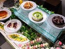 山上館ハーフビュッフェデザート