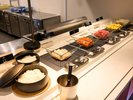 山上館朝食バイキング