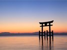 白髭神社までは、車で約60分