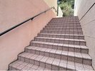 貸切露天風呂への階段(15段ほどございます)