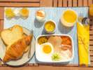 朝食はモーニングボックスでお部屋でもガーデンでも