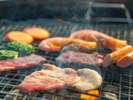 夕食はガーデンBBQで石垣牛を満喫♪