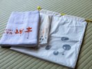 【客室アメニティ】お子様にはかわいいパンダの袋入り♪タオルと歯ブラシのセット