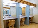 【大浴場】「姫の湯」パウダールーム:ゆっくり身支度できるスペース
