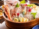 【お刺身桶盛り】思わず「わぁっ!」と言ってしまう岬亭自慢の桶盛り♪