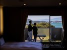 【客室】和洋室/洋室:ベランダから上天草の風景を眺めるゆったりとした時間…