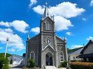 周辺観光【ア津集落】「長崎と天草地方の潜伏キリシタン関連遺産」構成資産のシンボル『ア津教会』