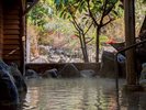 【大浴場】「姫の湯」コンパクトながらもゆっくりできる露天風呂