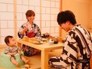 ベビープランは朝夕お部屋食ですので、ごゆっくりお召し上がりいただけます。