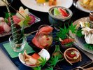 料理長厳選の伊豆の旬食材